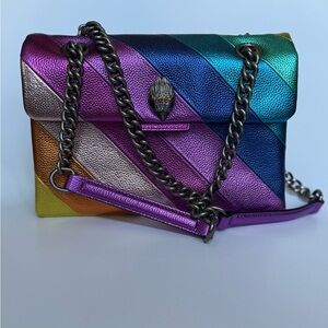 Kurt Geiger Multicolor Striped Crossbody Bag
